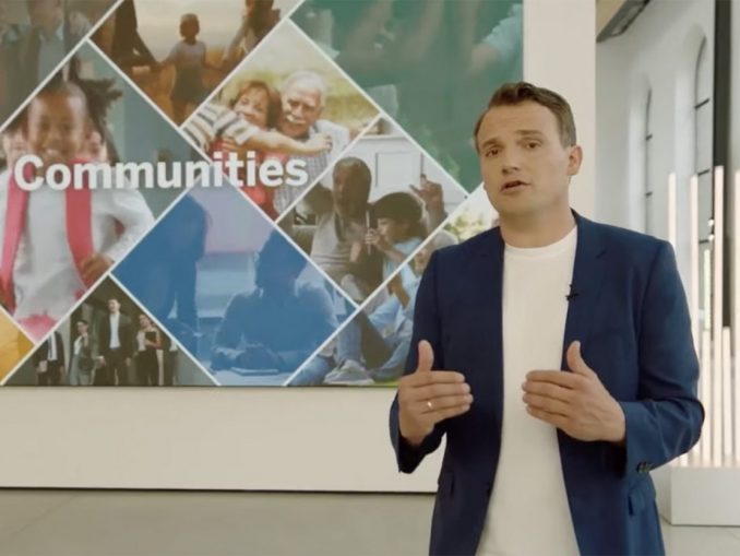 "This year has shown more than clearly how important it is to belong to communities", SAP CEO Christian Klein announces the establishment of the world